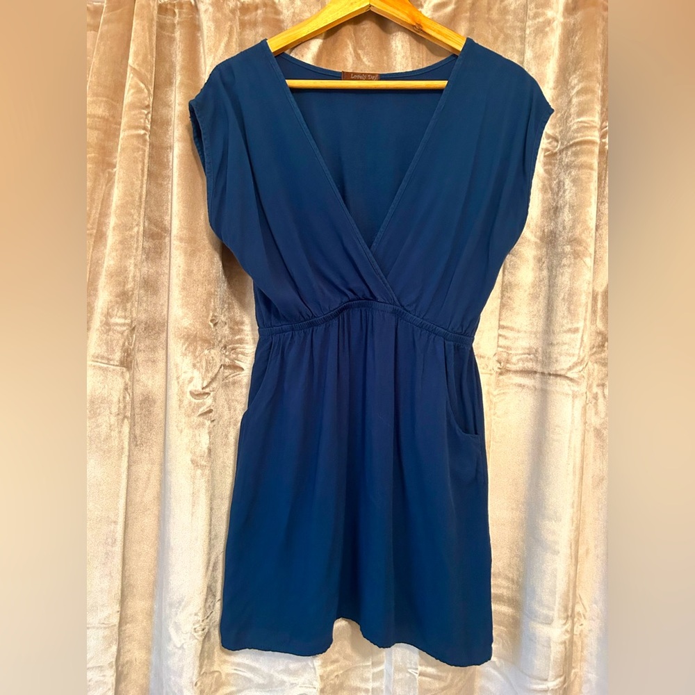 Lovely Day Cap Sleeve Dress with Pockets